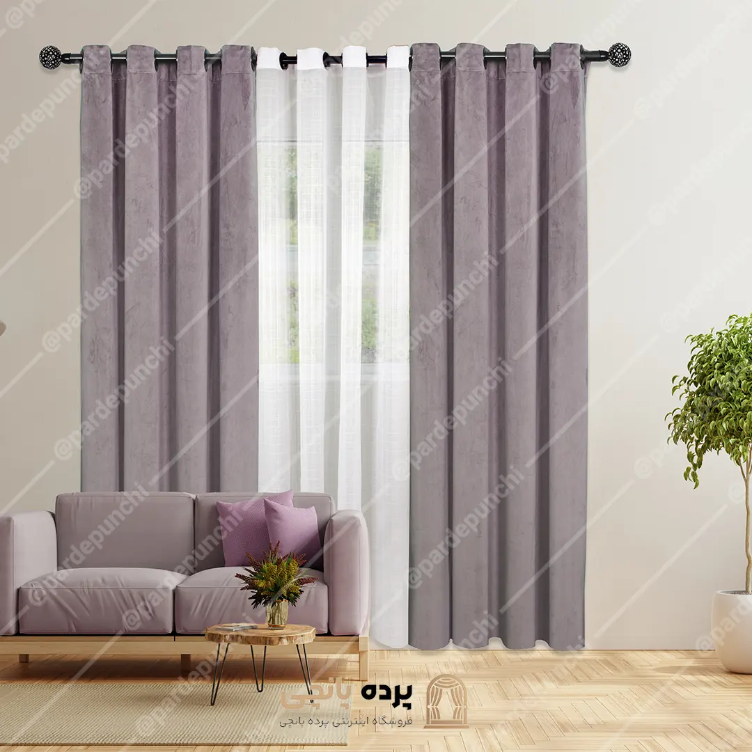 پرده مخمل کالباسی